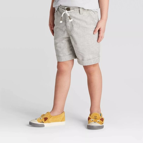 Short Jean Pour Garçon Toddler Cat & Jack - Taille 12 Mois, Bleu, Occasion Très Bon État